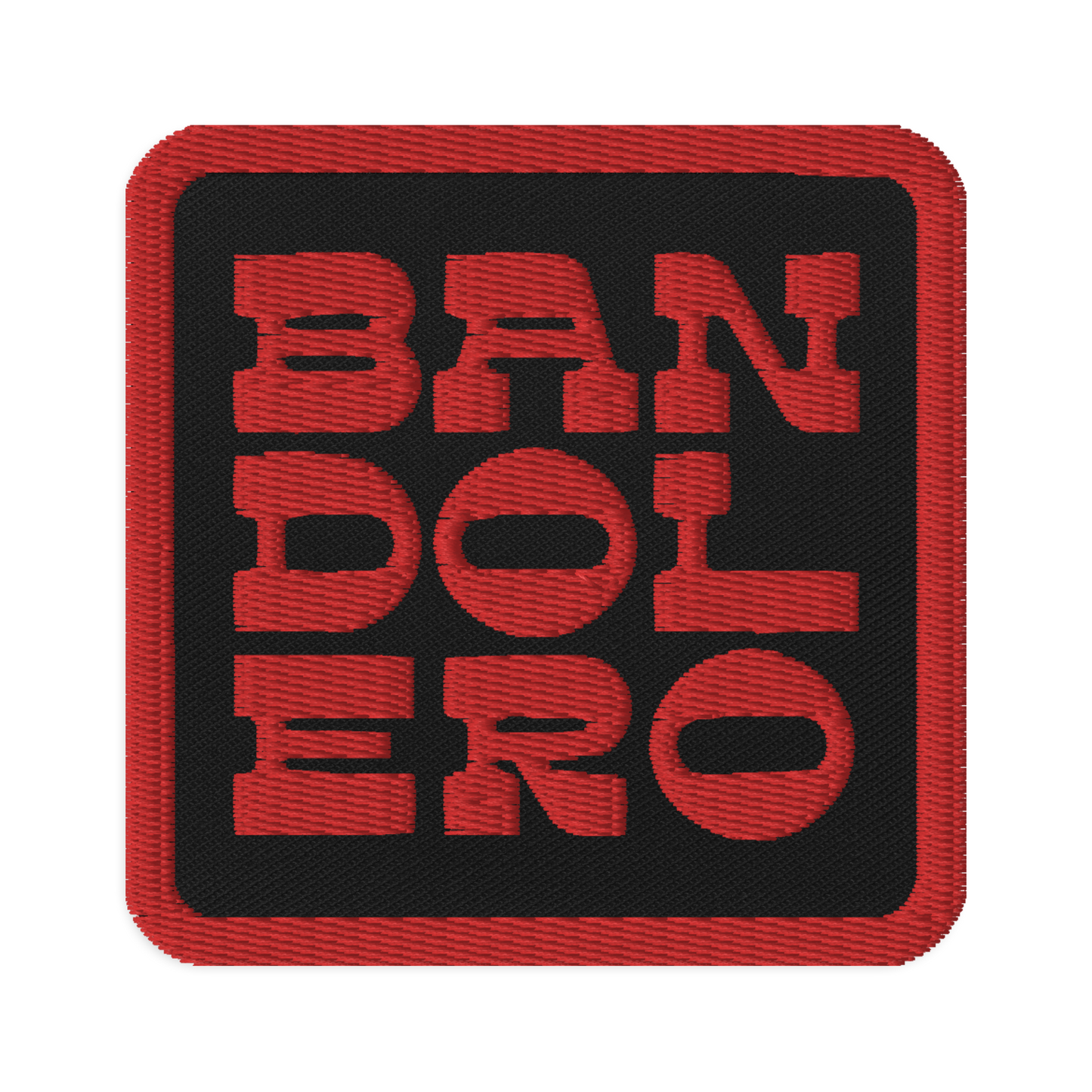Bandolero embroidered Patch