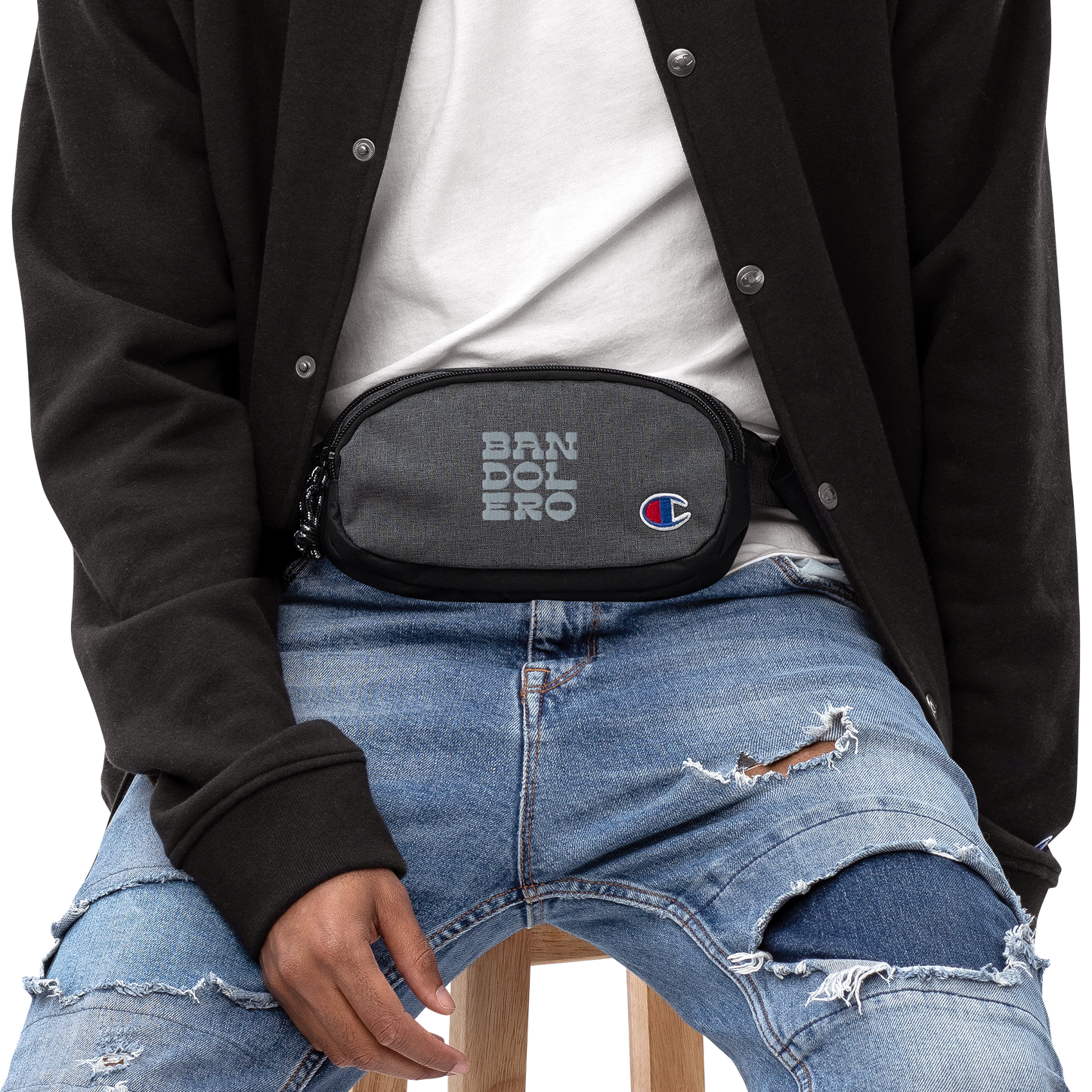 Bandolero x Champion Embroidered Fanny Pack