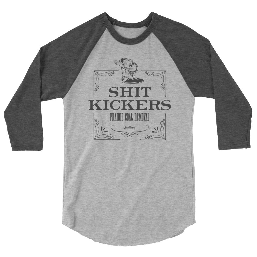 Bandolero Shit Kickers Prairie Coal Removal 3/4 Sleeve Shirt